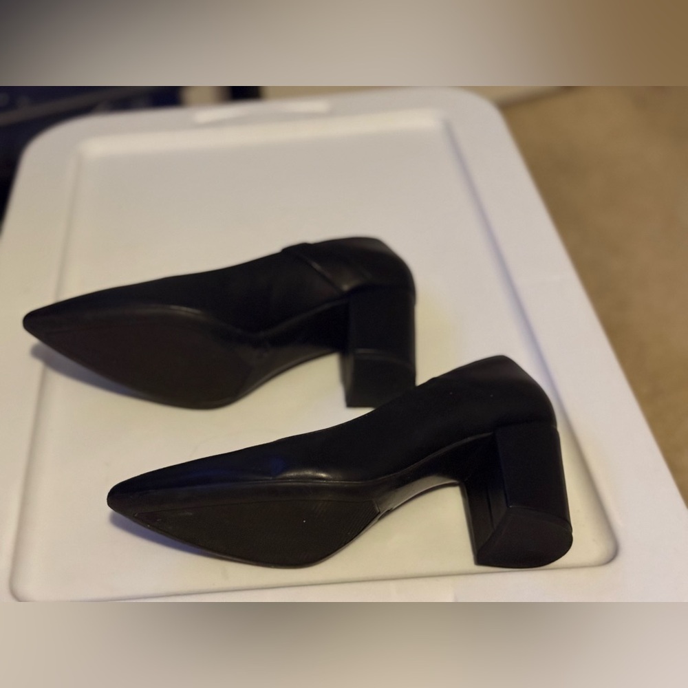 Graceland chunky heel black size 37
